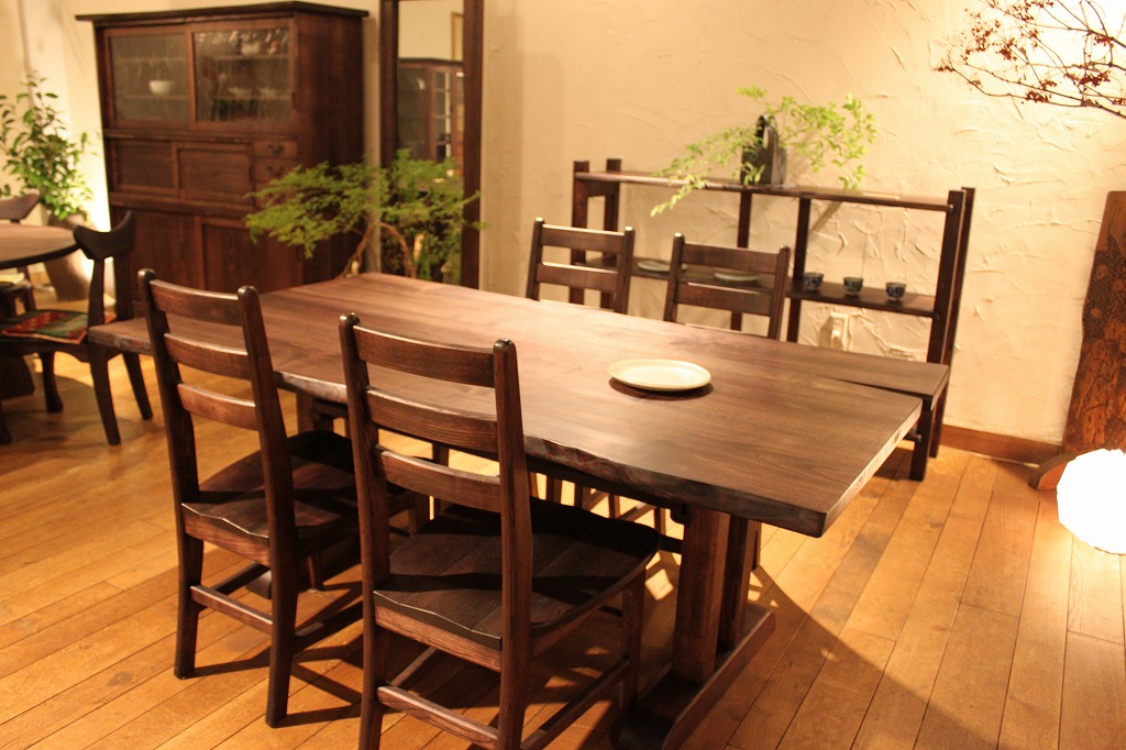 1800栗あずきテーブル | Table | Products | マルカ木工