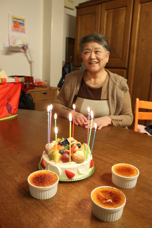 10日には大きいお母さんがお誕生日でした。 | マルカ日記 | マルカ木工